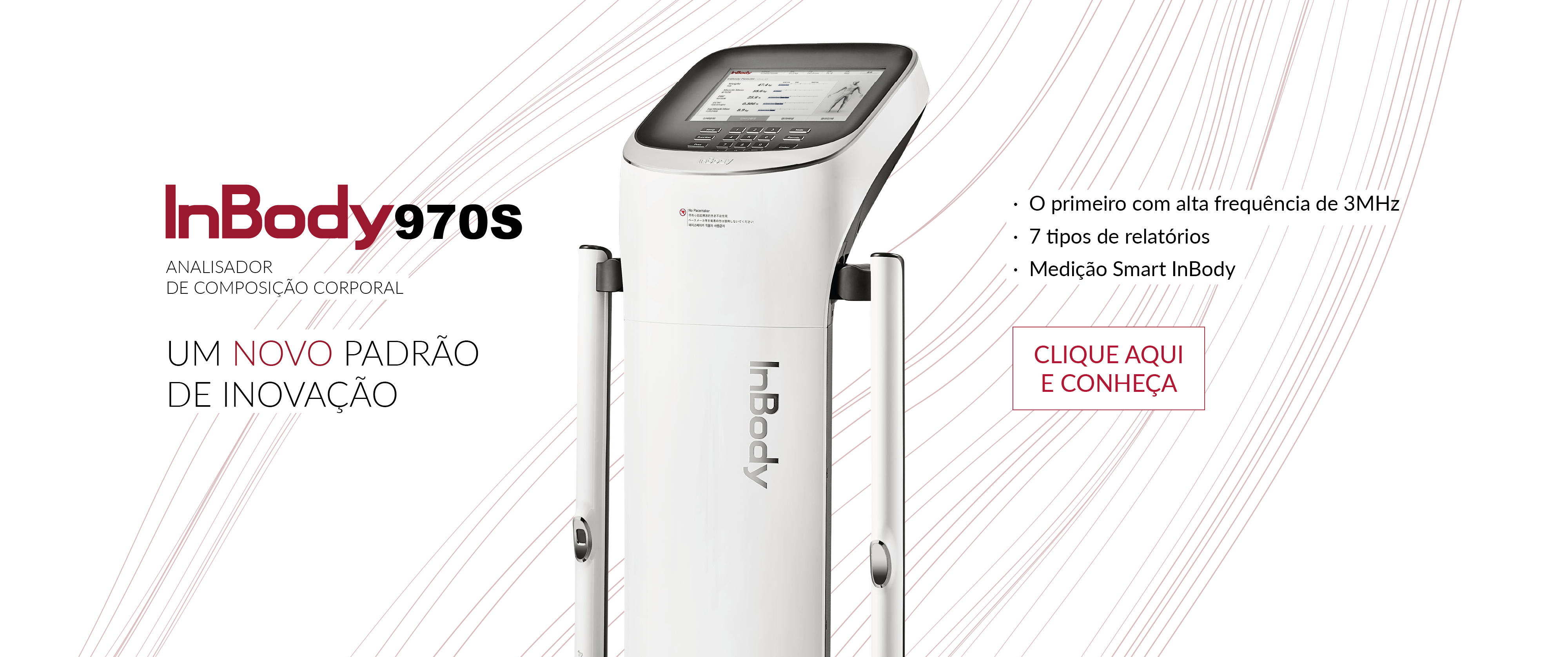 Conheça o novo Analisador de Composição Corporal InBody970